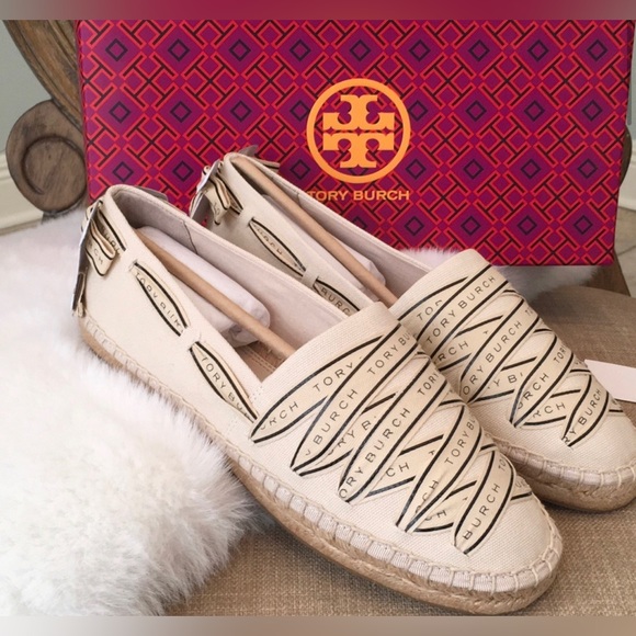 25年★Tory Burch Tory Ribbon Espadrille Tory Burch Tory Ribbon Espadrille